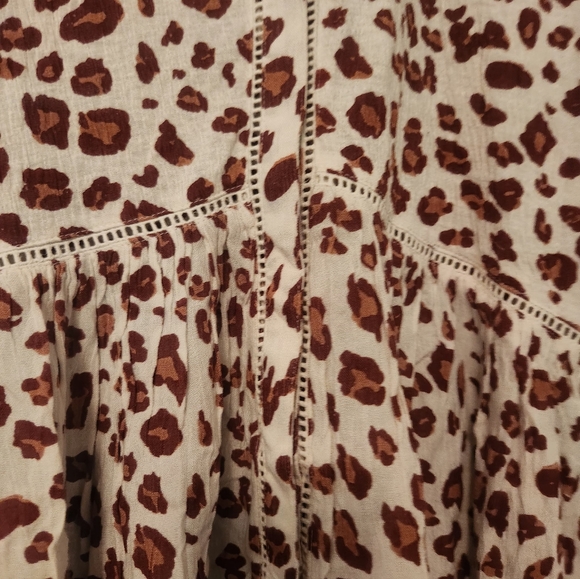Anthropologie Leopard Print Xs Mini Dress - Picture 4 of 8